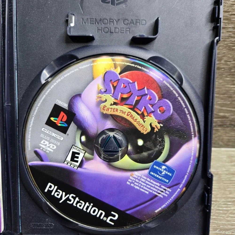 Spyro Enter the Dragonfly PlayStation 2  PS2 Complete CIB + Manual Tested Works